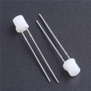 5mm Flat Top LED Blanc