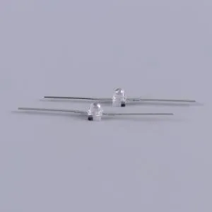 Quel est l’effet du vieillissement sur la couleur des LED axiales ?